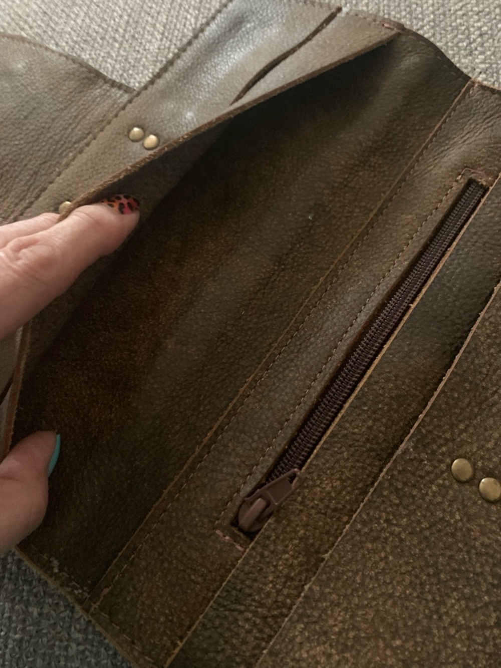 Pink & Purple Aztec Pattern Wallet - Picture 8 of 8